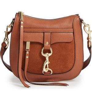 Rebecca Minkoff Crossbody Dog Clip Saddle Bag